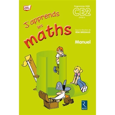 J'apprends les maths CE2 : manuel de l'élève + fichier d'activités