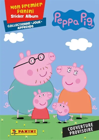 Peppa Pig : mon premier Panini sticker album : collectionne, joue, apprends