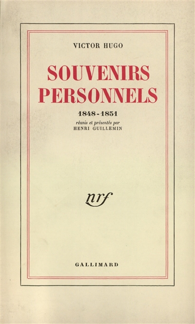 Souvenirs personnels : 1848-1851