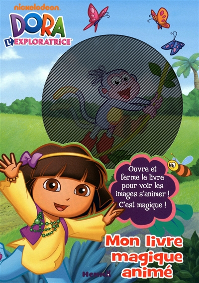 Dora l'exploratrice : mon livre magique animé