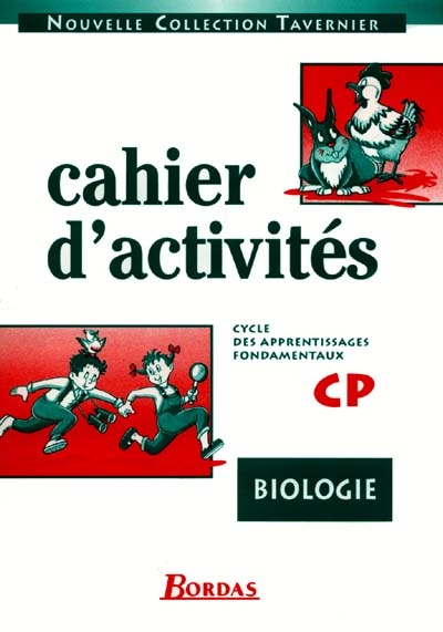 Cahier d'activités Biologie