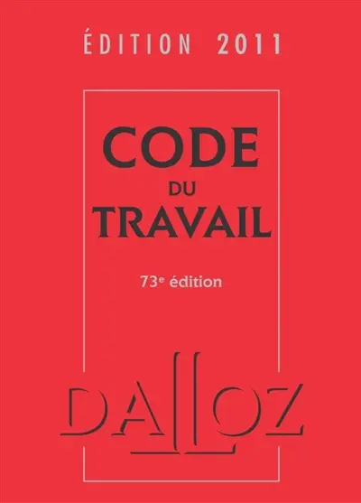 Code du travail 2011