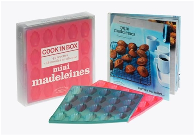Cook'in box. Cook'in box mini-madeleines : 45 recettes