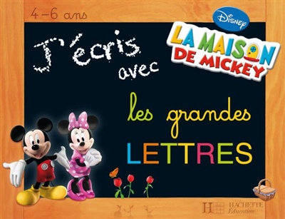J'écris avec les grandes lettres, 4-6 ans