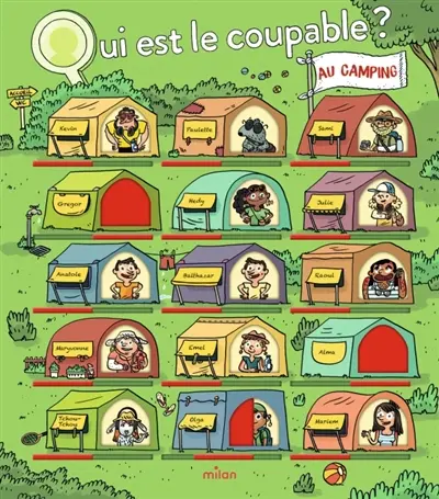 Qui est le coupable ?. Au camping
