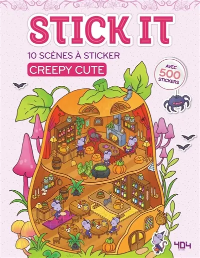 Creepy cute : 10 scènes à sticker