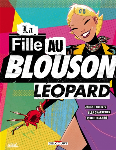 La fille au blouson léopard