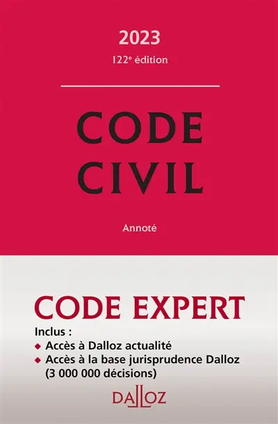 Code civil 2023