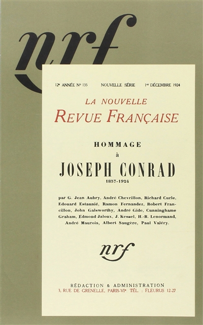 Hommage à Joseph Conrad