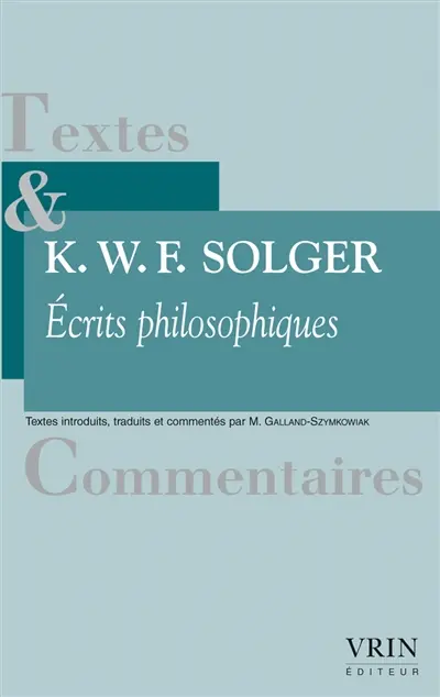 Ecrits philosophiques