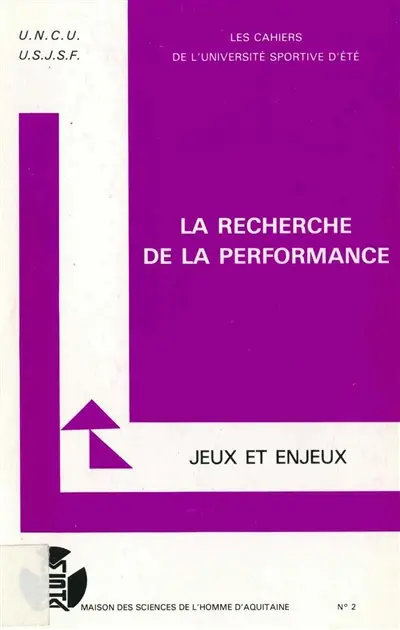 La Performance : jeux et enjeux