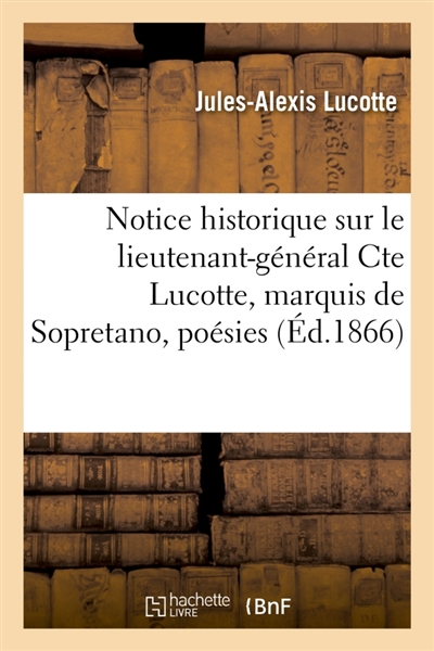 Notice historique sur le...