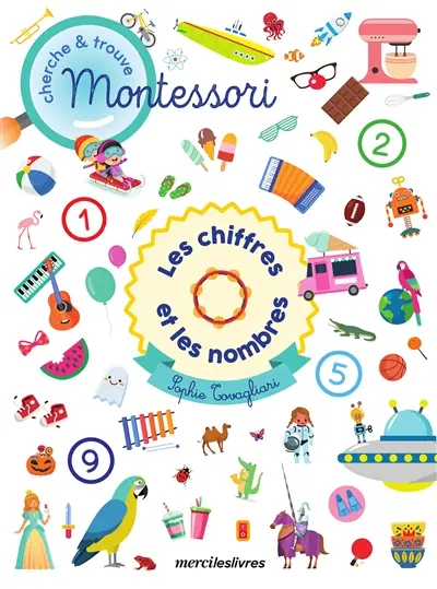 Cherche et trouve Montessori : les chiffres et les nombres