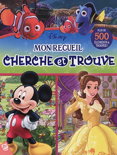 Disney : mon recueil cherche et trouve