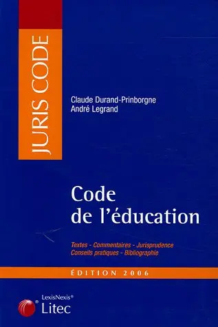 Code de l'éducation 2005