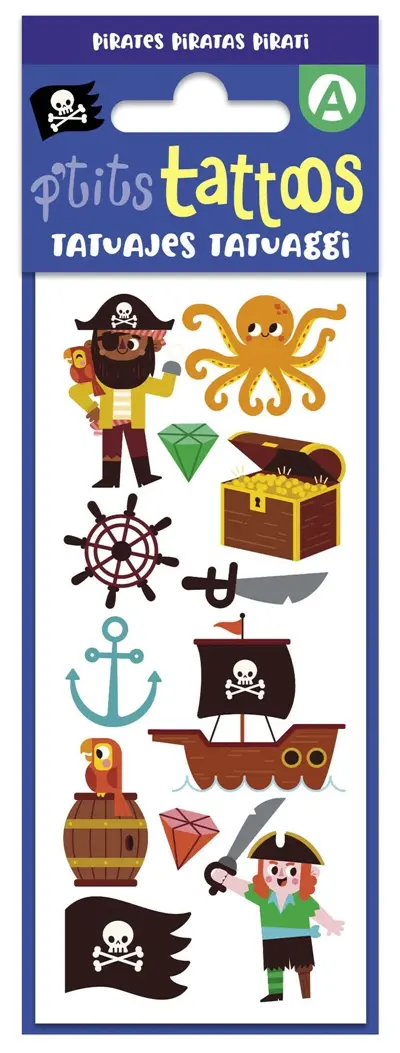 Mes p'tits tattoos pirates