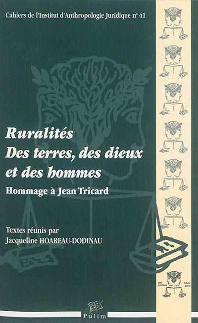 Ruralités : des terres, des dieux et des hommes : hommage à Jean Tricard