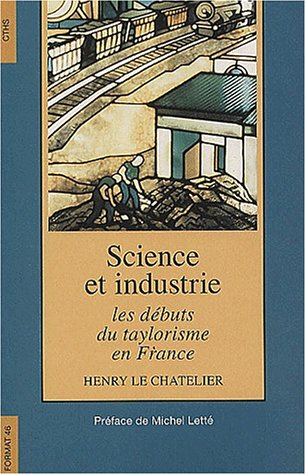 Science et industrie : les débuts du taylorisme en France