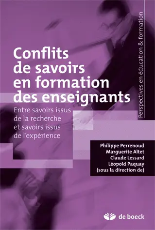 Conflits de savoirs en formation des enseignants : entre savoirs issus de la recherche et savoirs issus de l'expérience