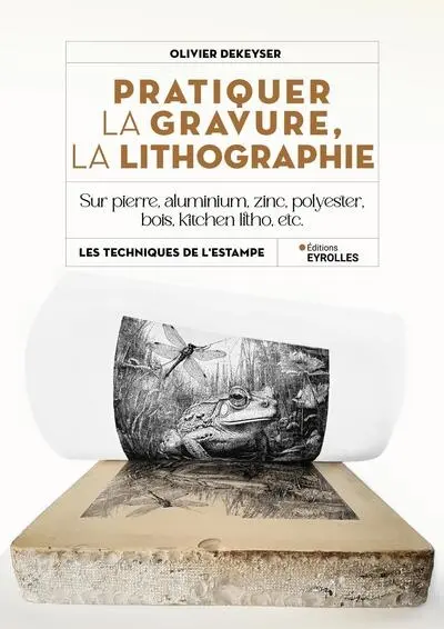 Pratiquer la gravure, la lithographie : sur pierre, aluminium, zinc, polyester, bois, kitchen litho, etc.