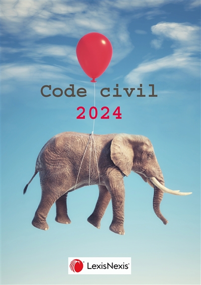 Code civil 2024 : jaquette éléphant ballon