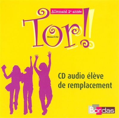 Allemand 1re année : CD audio élève de remplacement