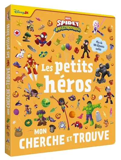 Spidey et ses amis extraordinaires : les petits héros : mon cherche et trouve