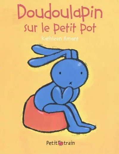 Doudoulapin sur le petit pot