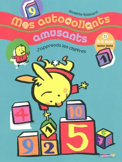 J'apprends les chiffres : 3-5 ans avec jeux