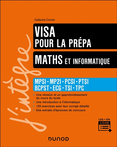 Maths et informatique : visa pour la prépa MPSI, MP2I, PCSI, PTSI, BCPST, ECG, TSI, TPC