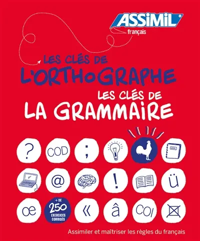 Coffret Les clés de l'orthographe, Les clés de la grammaire
