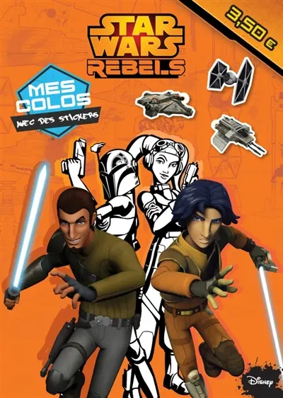 Star wars rebels : mes colos avec des stickers