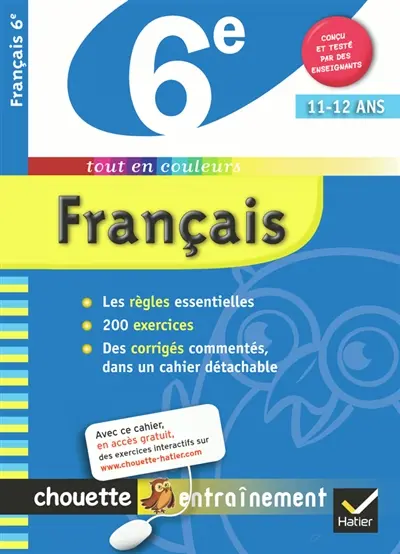Français 6e, 11-12 ans