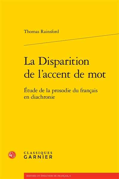 La disparition de l'accent...
