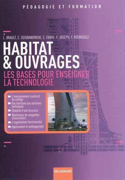 Habitat & ouvrages : les bases pour enseigner la technologie