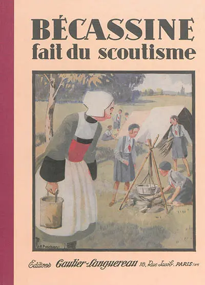 Bécassine. Bécassine fait du scoutisme