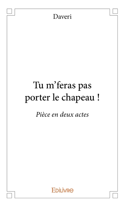 Tu m'feras pas porter le...