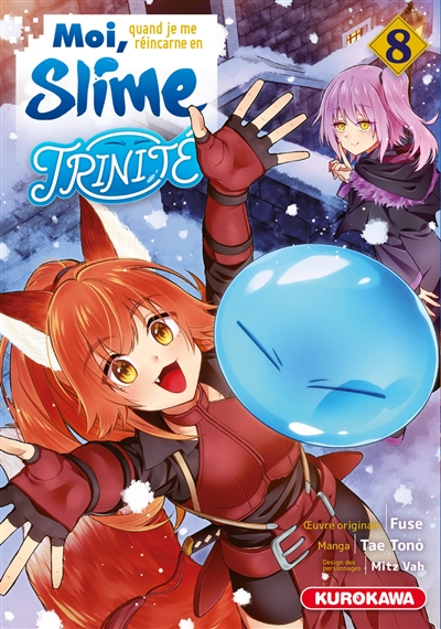 Moi, quand je me réincarne en Slime, Trinité. Vol. 8