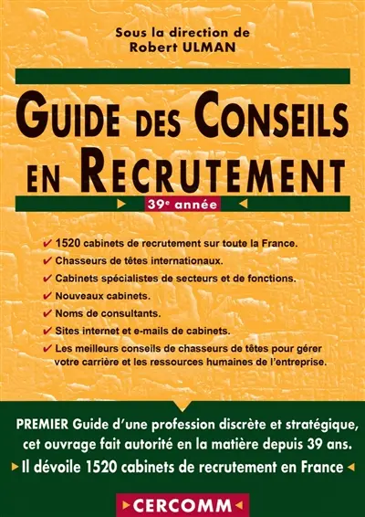Guide des conseils en recrutement