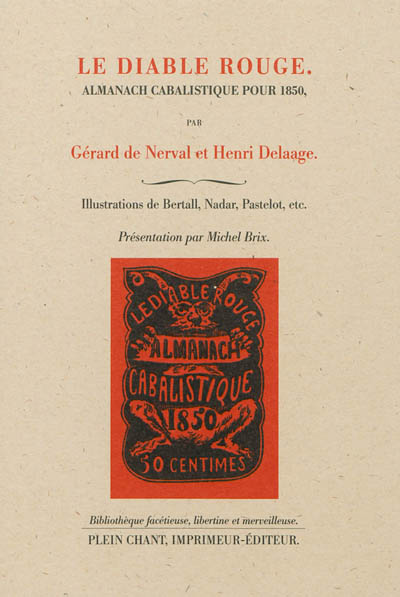 Le diable rouge : almanach cabalistique pour 1850