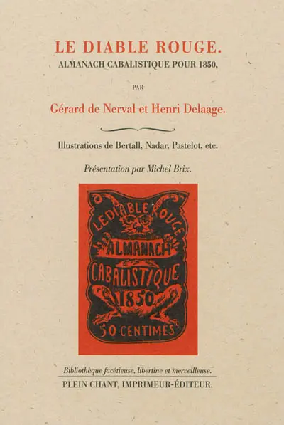 Le diable rouge : almanach cabalistique pour 1850