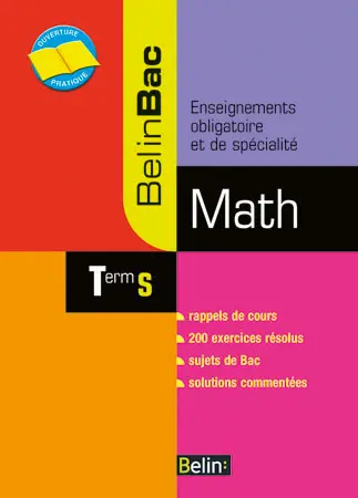 Math terminale S, enseignements obligatoire et de spécialité