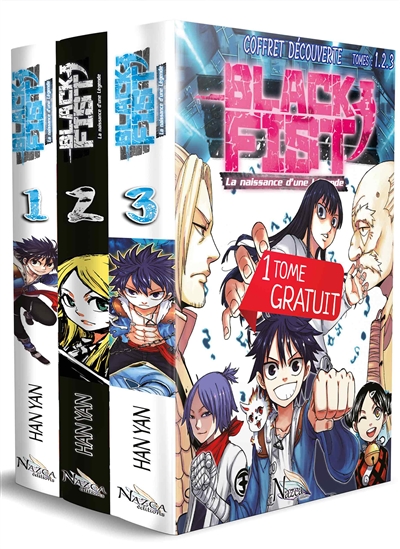 Coffret Black fist 1-2-3 :...