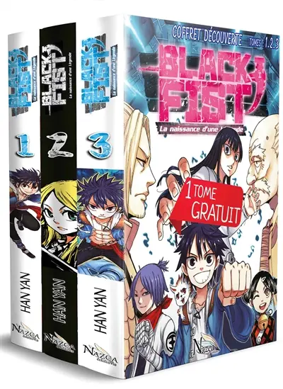 Coffret Black fist 1-2-3 : la naissance d'une légende