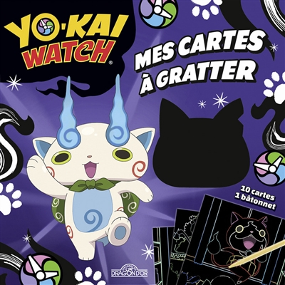Yo-kai watch : mes cartes à gratter