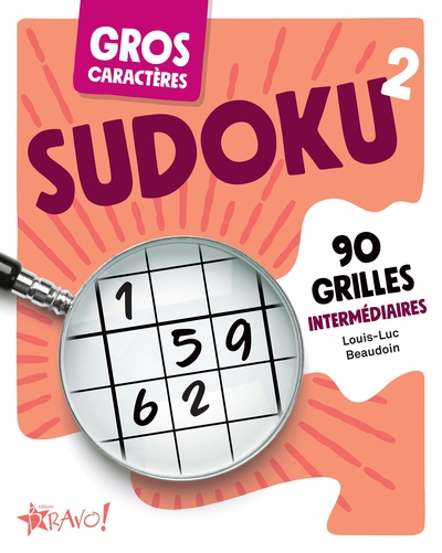 Gros caractères – Sudoku 2 : 150 grilles intermédiaires