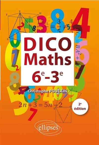 Dico maths 6e-3e