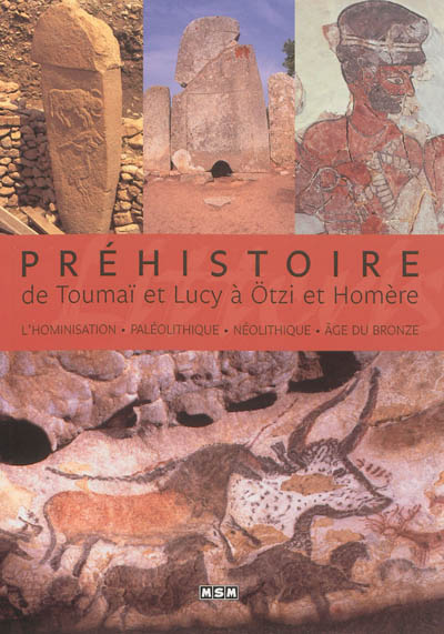 Préhistoire. De Toumaï et Lucy à Otzi et Homère : l'hominisation, paléolithique, néolithique, âge du bronze