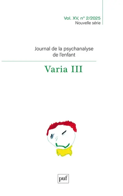 Journal de la psychanalyse de l'enfant, n° 2 (2025). Manifeste pour la psychanalyse de l'enfant II