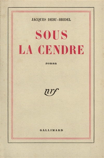 Sous la cendre